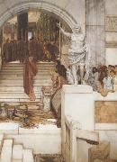 Alma-Tadema, Sir Lawrence After the Audience (mk23) china oil painting artist